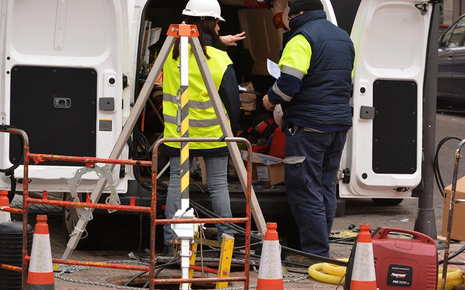 camion pompage assainissement Paris 5